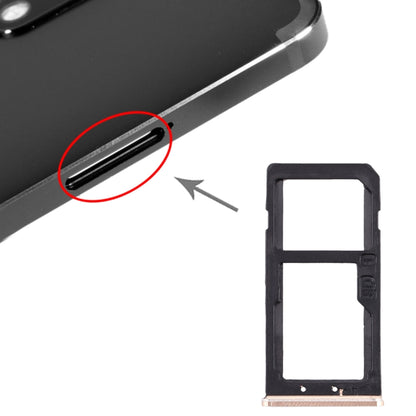 Plateau de carte SIM + plateau de carte SIM/plateau de carte Micro SD pour Nokia 6 TA-1000 TA-1003 TA-1021 TA-1025 TA-1033 TA-1039