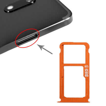 Tiroir Carte SIM + Tiroir Carte SIM / Tiroir Carte Micro SD pour Nokia 7 Plus TA-1062