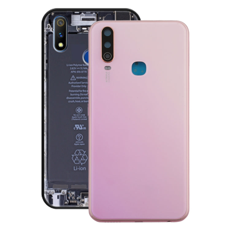 Pour Vivo Y3 Couvercle arrière de la batterie avec objectif de caméra