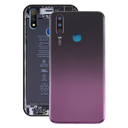 Pour Vivo Y3 Couvercle arrière de la batterie avec objectif de caméra