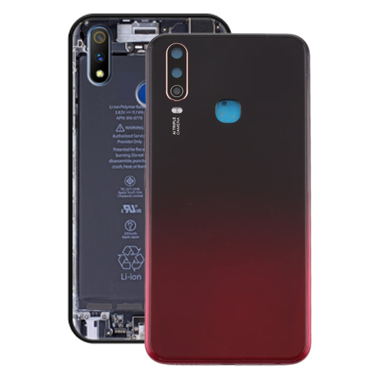 Pour Vivo Y3 Couvercle arrière de la batterie avec objectif de caméra