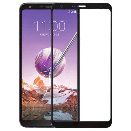 Lentille extérieure en verre de l'écran avant pour LG Stylo 4 / Q710 / Q710MS / Q710CS