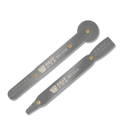 Meilleur BST-211A/B outil universel d'ouverture de réparation de téléphone portable, démontage du métal, pied-de-biche, ensemble d'outils de levier en acier métallique