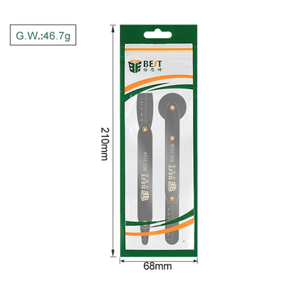Meilleur BST-211A/B outil universel d'ouverture de réparation de téléphone portable, démontage du métal, pied-de-biche, ensemble d'outils de levier en acier métallique