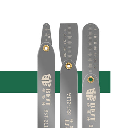 Meilleur BST-211A/B outil universel d'ouverture de réparation de téléphone portable, démontage du métal, pied-de-biche, ensemble d'outils de levier en acier métallique