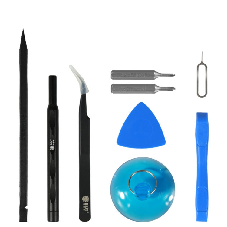 MEILLEUR BST-504 Kit d'outils de démontage de téléphone portable 9 en 1 pour smartphone Samsung
