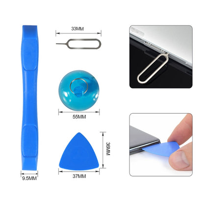 MEILLEUR BST-504 Kit d'outils de démontage de téléphone portable 9 en 1 pour smartphone Samsung