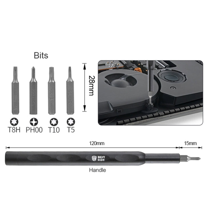 BEST BST-503 10 en 1 Kit d'outils de démontage rapide multifonctionnel et pratique pour iMac Pro