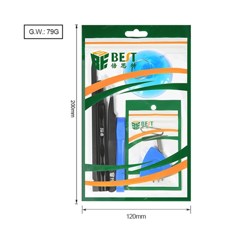 BEST BST-500 12 en 1 Kit d'outils de démontage rapide multifonctionnel et pratique pour iPhone
