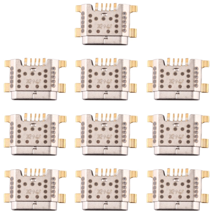 Pour Vivo Y3 / U1 / Y95 / Y97 / Z1 / Z3 / Z5 / Z5X 10 pièces connecteur de port de charge