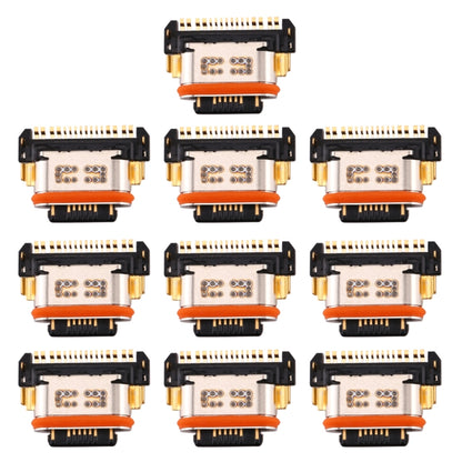 Pour Vivo X27 / X27 Pro 10pcs connecteur de port de charge