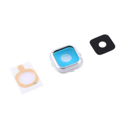 Pour Galaxy Alpha / G850, 10 pièces, lunette de caméra arrière et couvercle d'objectif avec autocollant