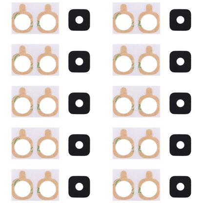 Pour Galaxy A5 (2018) / A8 (2018) / A530 10 pièces couvercle d'objectif de caméra arrière avec autocollant