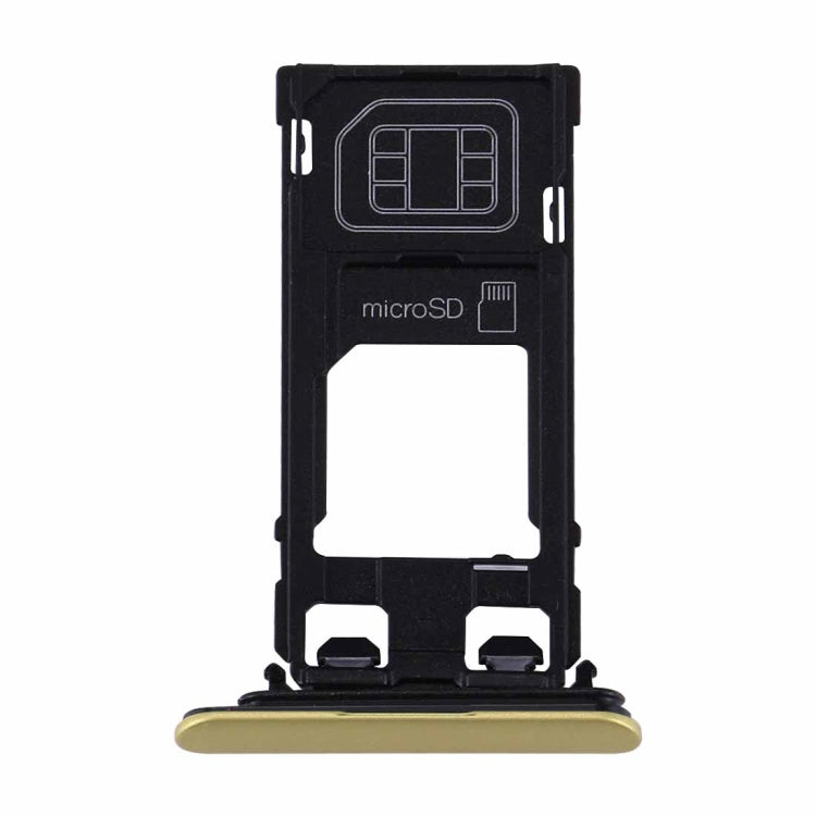 Pour Sony Xperia XZs (version SIM unique) Plateau pour carte SIM et Micro SD