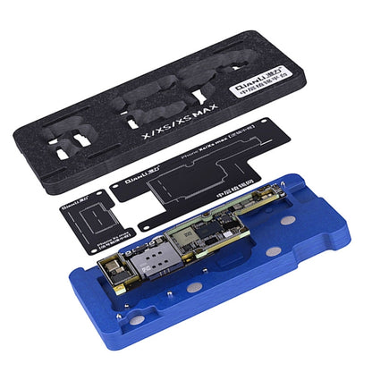 Plate-forme de pochoir de reballage Qianli BGA pour iPhone X / XS / XS Max