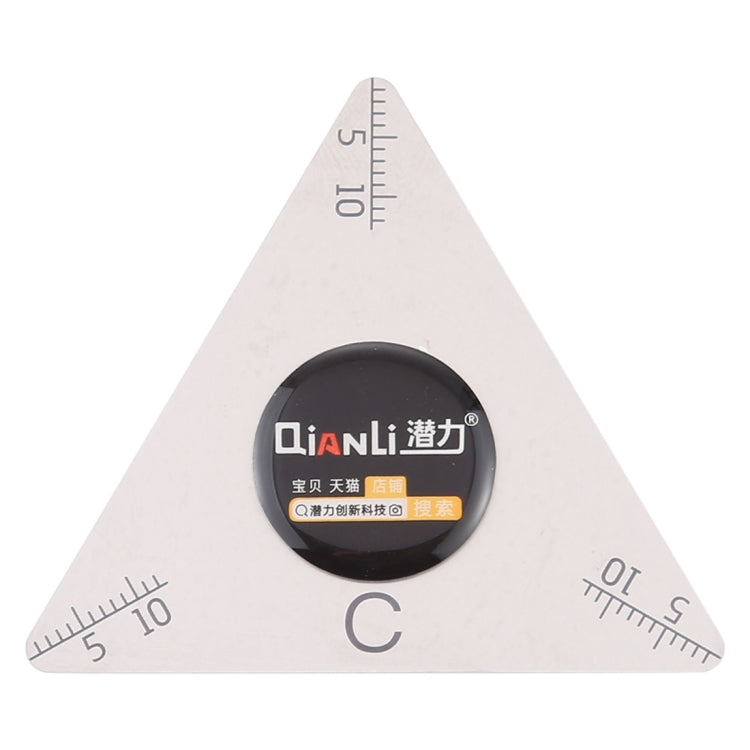 Outil d'ouverture de levier en forme de triangle Qianli avec échelles