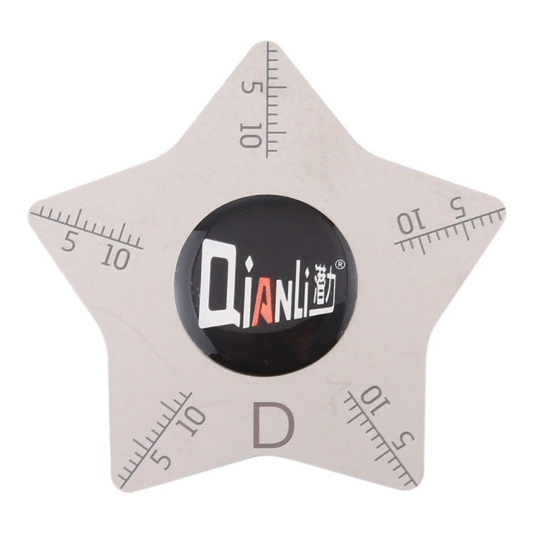 Outil d'ouverture de levier en forme de pentagramme Qianli avec échelles