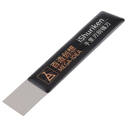 Qianli iShuriken T0.2mm pâte à souder raclage couteau en étain bouche plate résistante à l'usure
