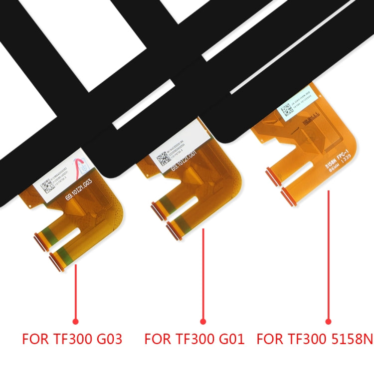 Écran tactile pour ASUS TF300 69.10I21.G03