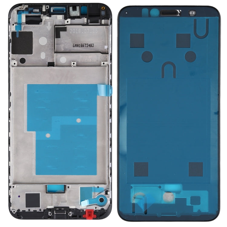 Plaque de lunette de cadre LCD de boîtier avant pour Huawei Honor 7A, For Honor 7A