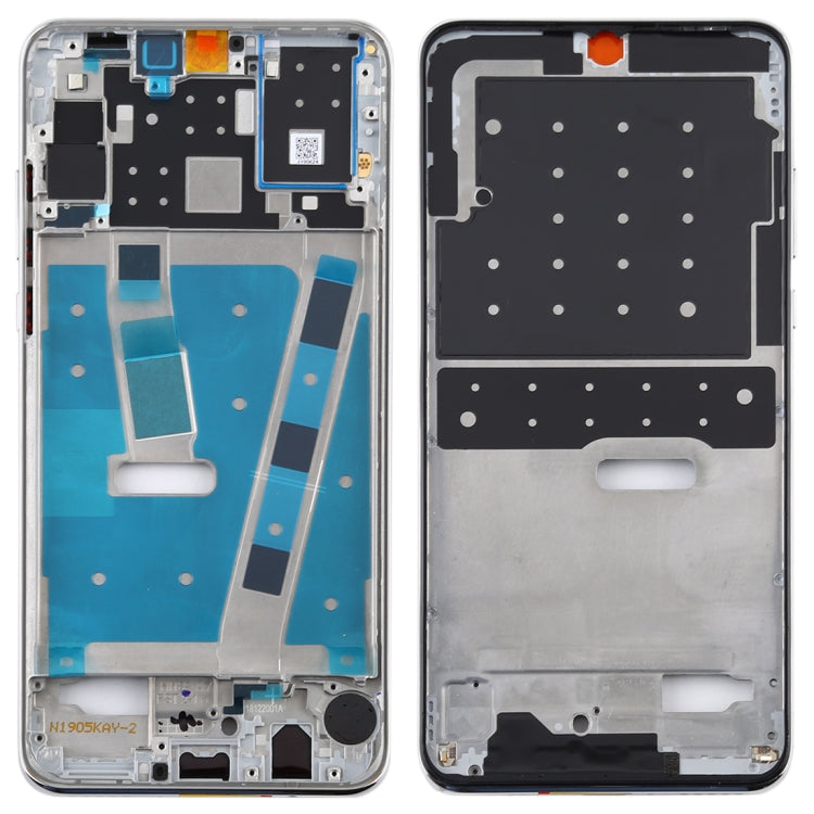 Plaque de cadre central avec touches latérales pour Huawei Nova 4e