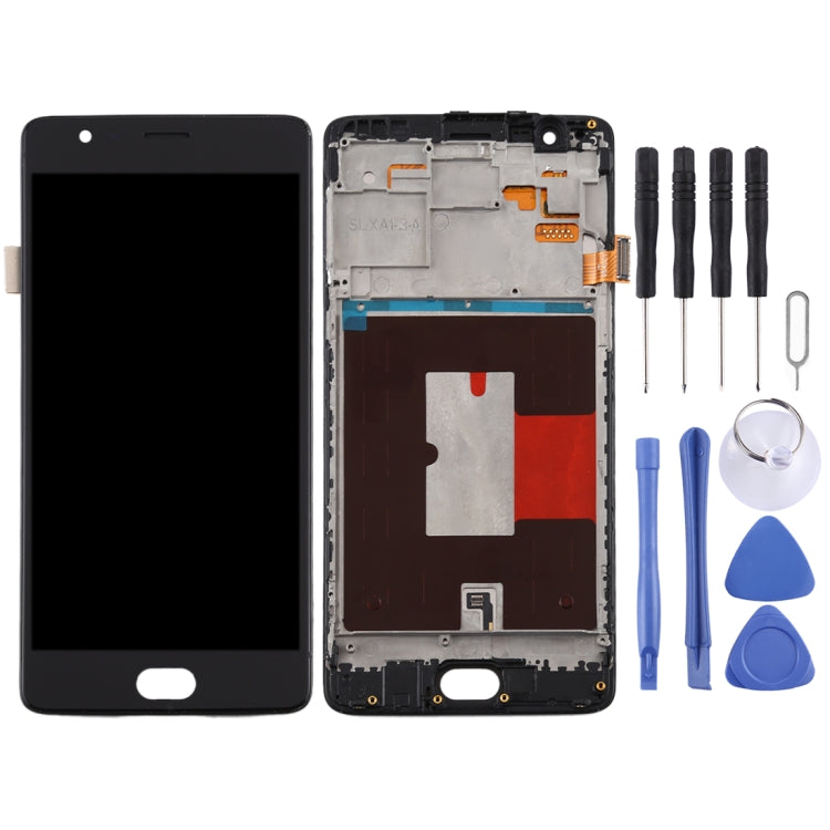 Pour OnePlus 3 / 3T A3000 A3010 TFT matériel écran LCD et numériseur assemblage complet avec cadre