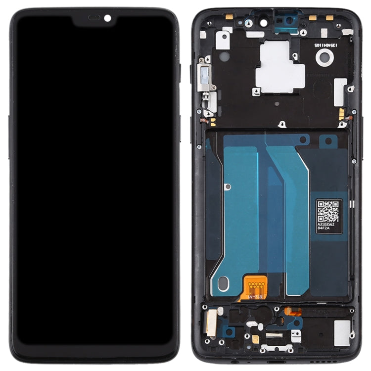 Pour OnePlus 6 A6000 TFT matériel écran LCD et numériseur assemblage complet avec cadre