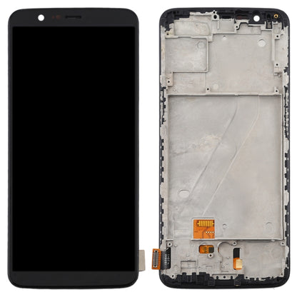 Pour OnePlus 5T A5010 TFT matériel écran LCD et numériseur assemblage complet avec cadre