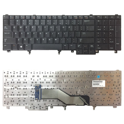 Clavier Version américaine pour Dell Latitude E6520 E6530 E6540 E5520 E5520M E5530