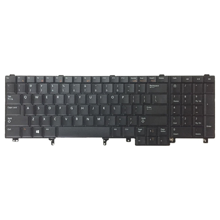 Clavier Version américaine pour Dell Latitude E6520 E6530 E6540 E5520 E5520M E5530