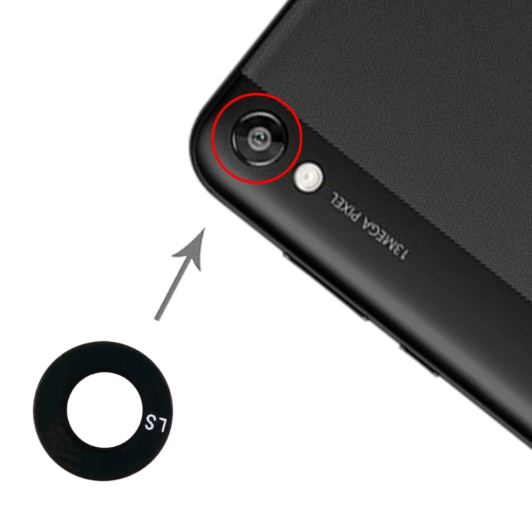 Pour Huawei Honor 8S / Play 3e 10 pièces objectif de caméra arrière d'origine, For Huawei Honor 8S