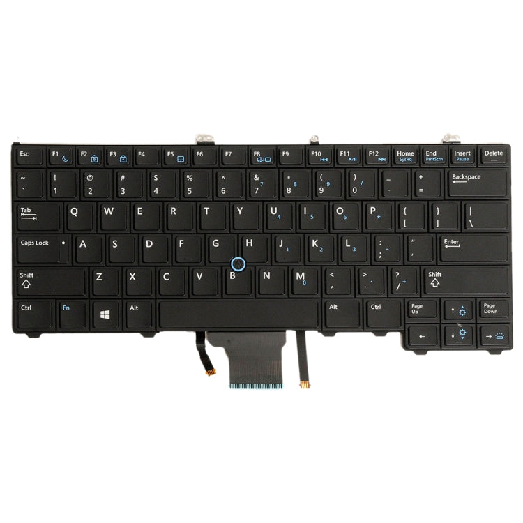 Clavier Version américaine avec rétroéclairage du clavier, pour DELL latitude 12 7000 E7240 E7440 E7420