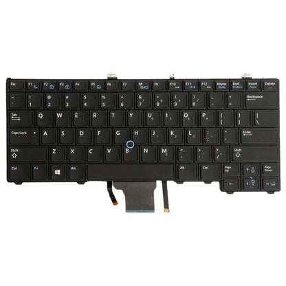 Clavier Version américaine avec rétroéclairage du clavier, pour DELL latitude 12 7000 E7240 E7440 E7420