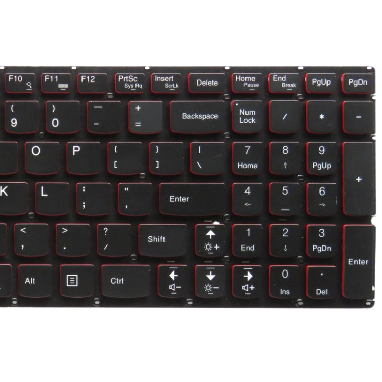 Clavier Version américaine avec rétroéclairage du clavier, pour Lenovo Ideapad Y700 Y700-15 Y700-15ISK Y700-15ACZ Y700-17ISK Y700-15ISE