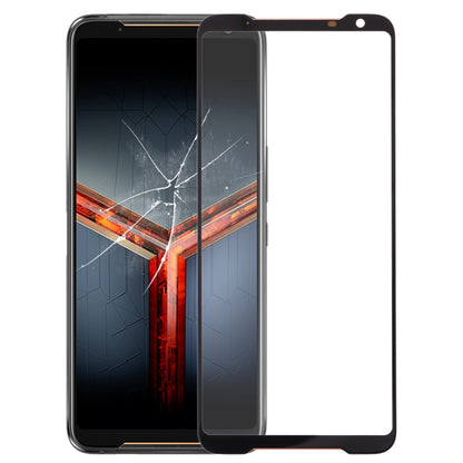 Lentille extérieure en verre de l'écran avant pour Asus ROG Phone II ZS660KL