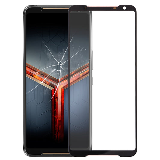 Lentille extérieure en verre de l'écran avant pour Asus ROG Phone II ZS660KL