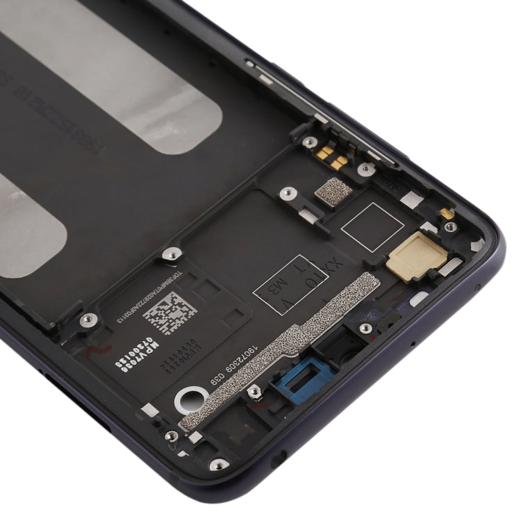 Plaque de lunette de cadre LCD de boîtier avant pour Xiaomi Mi CC9 / 9 Lite