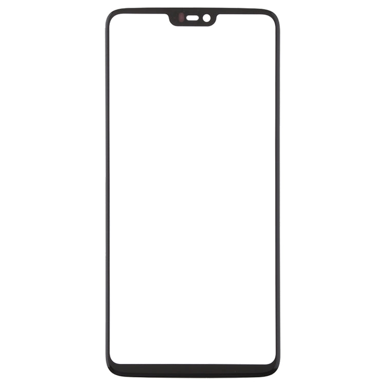 Pour la lentille extérieure en verre de l'écran avant OnePlus 6