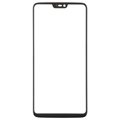 Pour la lentille extérieure en verre de l'écran avant OnePlus 6