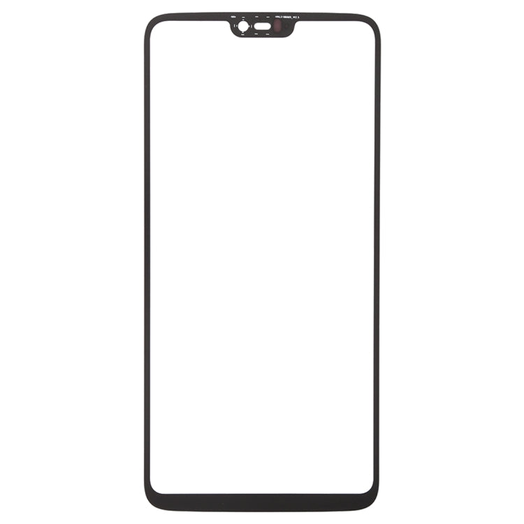 Pour la lentille extérieure en verre de l'écran avant OnePlus 6