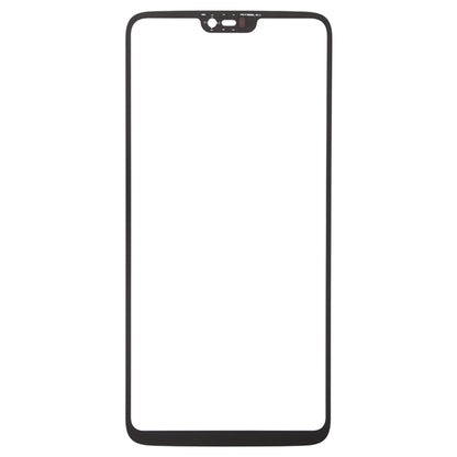 Pour la lentille extérieure en verre de l'écran avant OnePlus 6