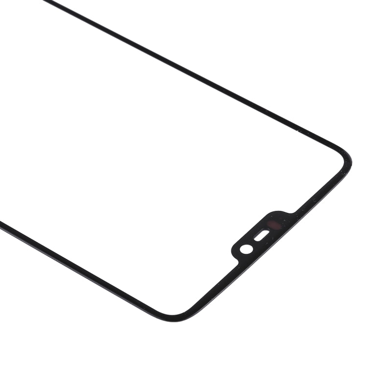 Pour la lentille extérieure en verre de l'écran avant OnePlus 6