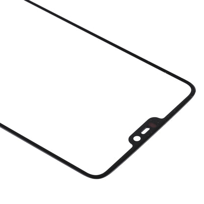 Pour la lentille extérieure en verre de l'écran avant OnePlus 6