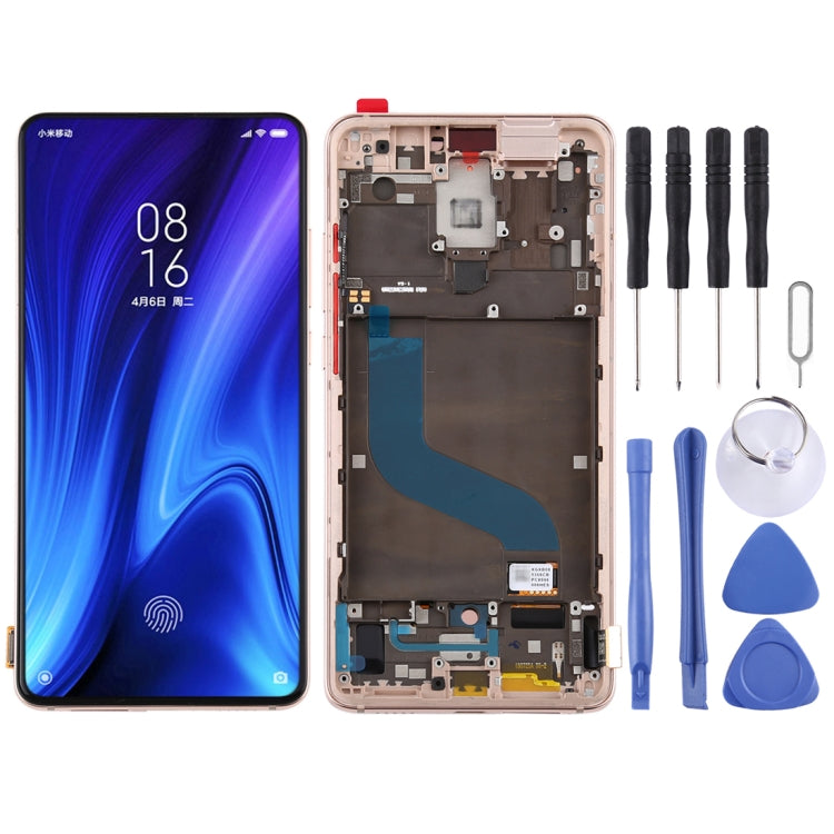 Écran LCD en matériau OLED et numériseur complet avec cadre pour Xiaomi Redmi K20 / Redmi K20 Pro / 9T Pro