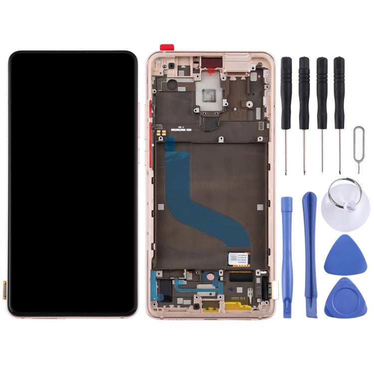 Écran LCD en matériau OLED et numériseur complet avec cadre pour Xiaomi Redmi K20 / Redmi K20 Pro / 9T Pro