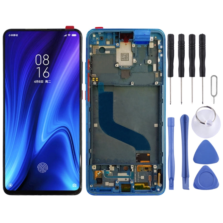 Écran LCD en matériau OLED et numériseur complet avec cadre pour Xiaomi Redmi K20 / Redmi K20 Pro / 9T Pro