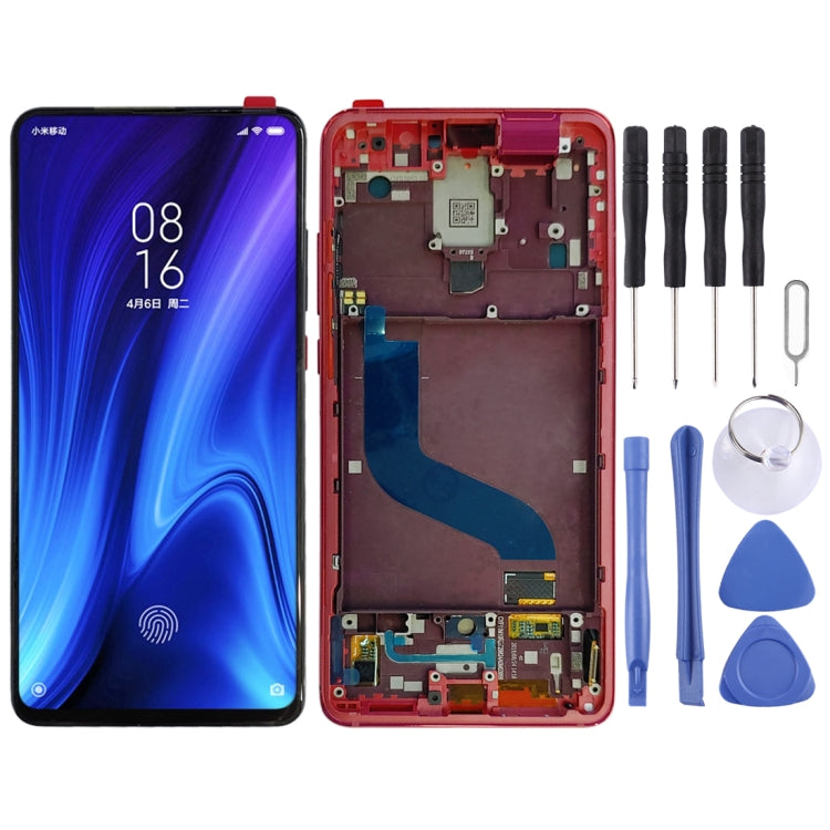 Écran LCD en matériau OLED et numériseur complet avec cadre pour Xiaomi Redmi K20 / Redmi K20 Pro / 9T Pro