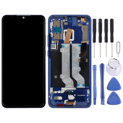 Écran LCD matériel AMOLED et numériseur complet avec cadre pour ZTE Axon 10 Pro (version 4G)