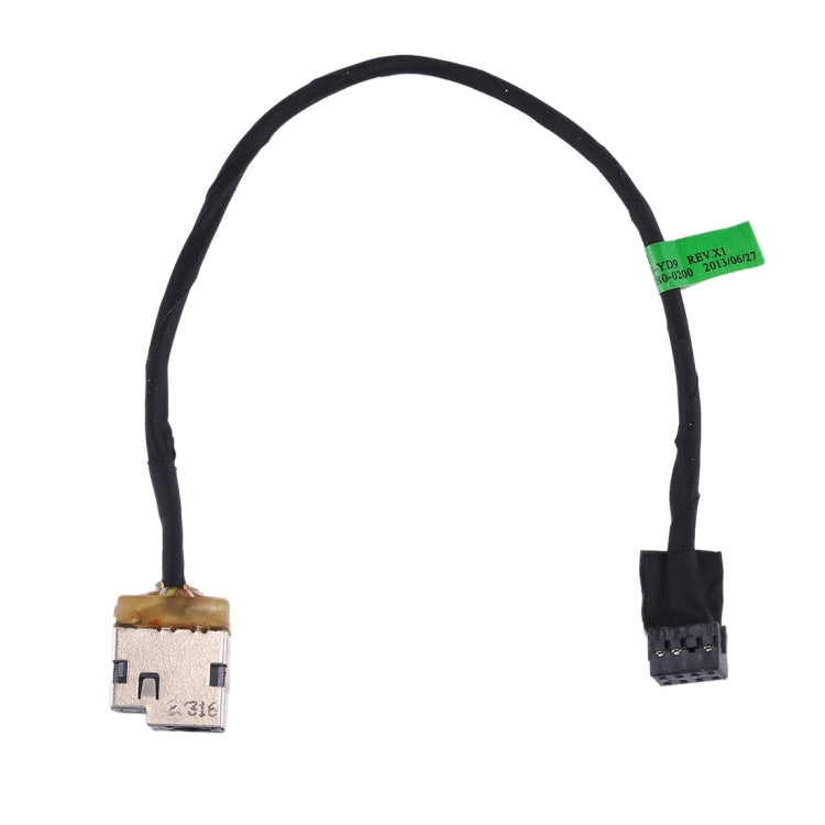 Câble flexible de connecteur de prise d'alimentation cc, pour HP 15-g/15-r et Envy 15-j