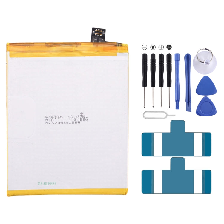 3210 mAh pour batterie Li-polymère rechargeable OnePlus 5